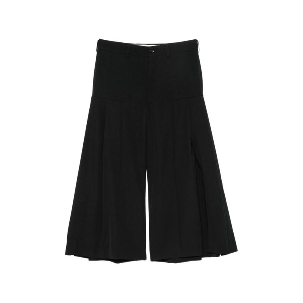 Comme Des Garçons Comme Des Ga Women Wool Wide-Leg Trousers